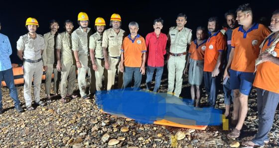 Brave adventurers find student who went swimming and disappeared in river