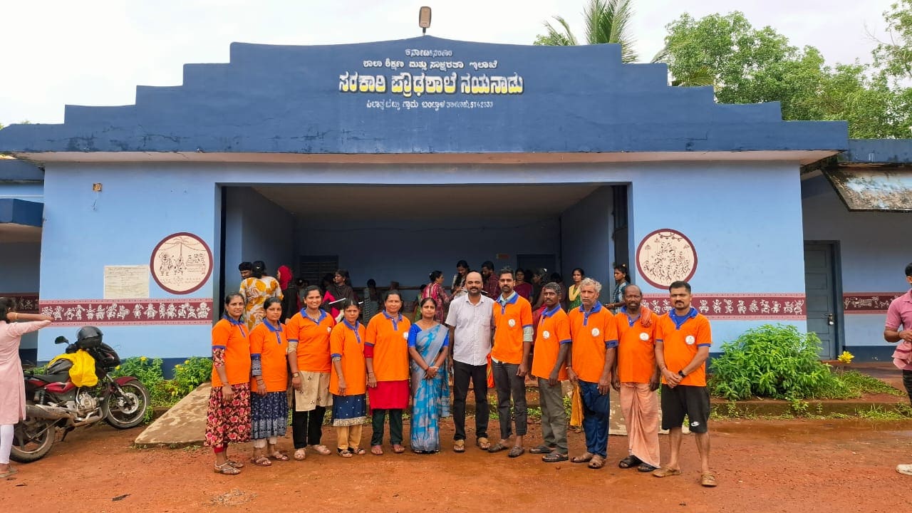 ಬಂಟ್ವಾಳ ನಯನಾಡು ಸರಕಾರಿ ಪ್ರೌಢಶಾಲೆಯಲ್ಲಿ ಪಿಲಾತಬೆಟ್ಟು ಶೌರ್ಯ ಘಟಕದಿಂದ ಸ್ವಚ್ಚತಾ ಶ್ರಮದಾನ,